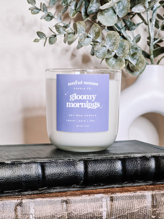 Gloomy Mornings candle