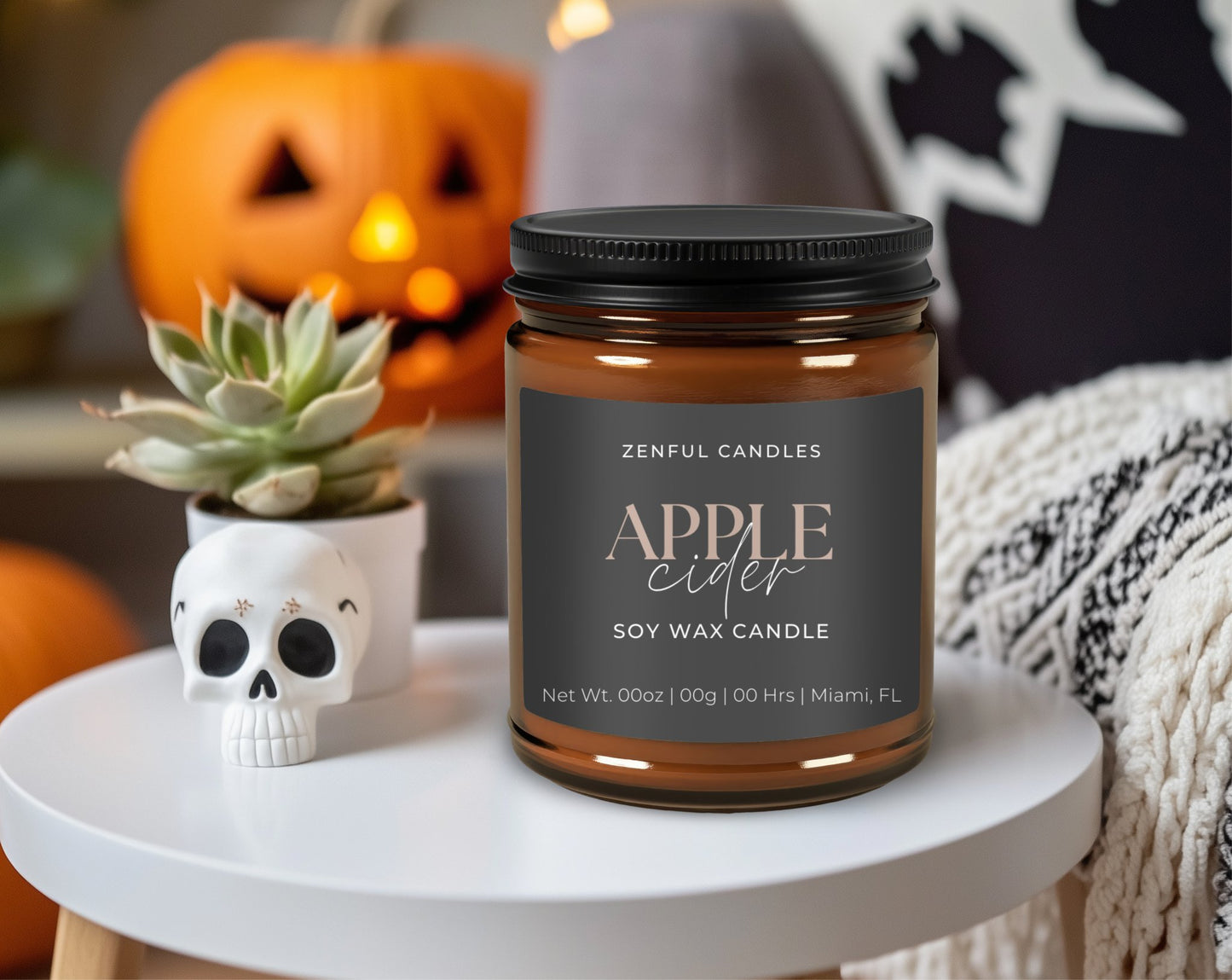 Apple Cider candle - Zenful Senses