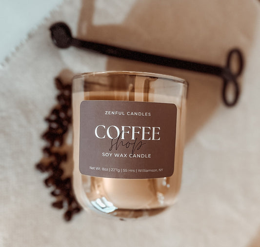 Coffee shop candle - Zenful Senses