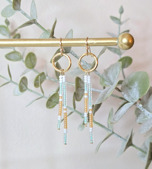 Boho elegant dangle earrings